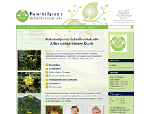 Tablet Screenshot of naturheilpraxis-schoenbrunnstrasse.de